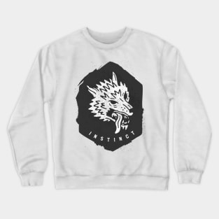 Instinct - Wolf Crewneck Sweatshirt